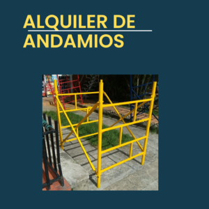 Alquiler de Andamios