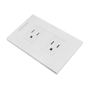 Toma eléctrica doble