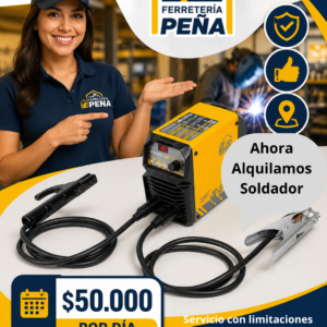 Alquiler de Soldador Eléctrico