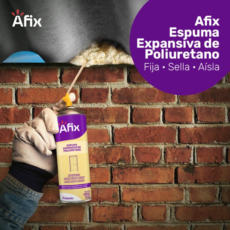 Espuma Expansiva de Poliuretano AFIX - Imagen 2